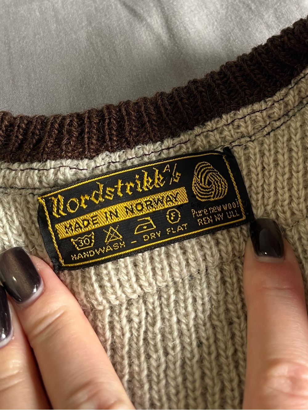 Nordstrikk Norwegian 100% Wool Cardigan – Made in Norway | Size S/M - Picture 8 of 16